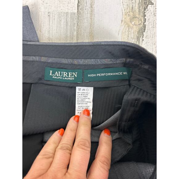 Lauren Ralph Lauren Men’s 36x32 Embry Medium Gray Flat Front Dress Pants NWT - Picture 5 of 7